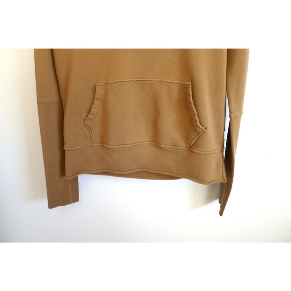 NILI LOTAN Janie Hoodie Sweatshirt Cotton Whiskey Camel Net-A-Porter XS $375 - Picture 3 of 8